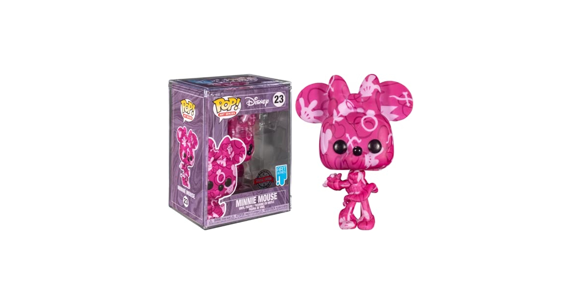 Disney - FUNKO POP!  ミニー&amp;ミッキーマウス　アートシリーズ限定版 Amazon.com: POP! Art Series Disney 23- Minnie Mouse Artist